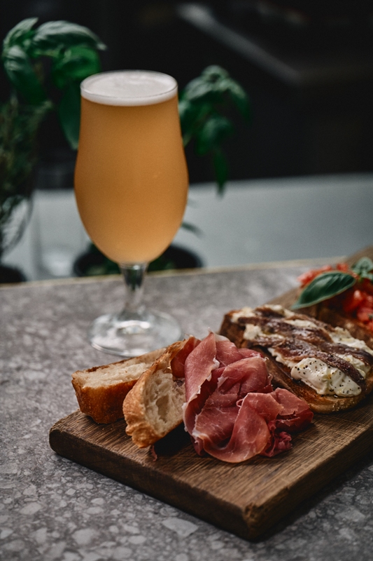 Craft beer with a great selection of small bites!